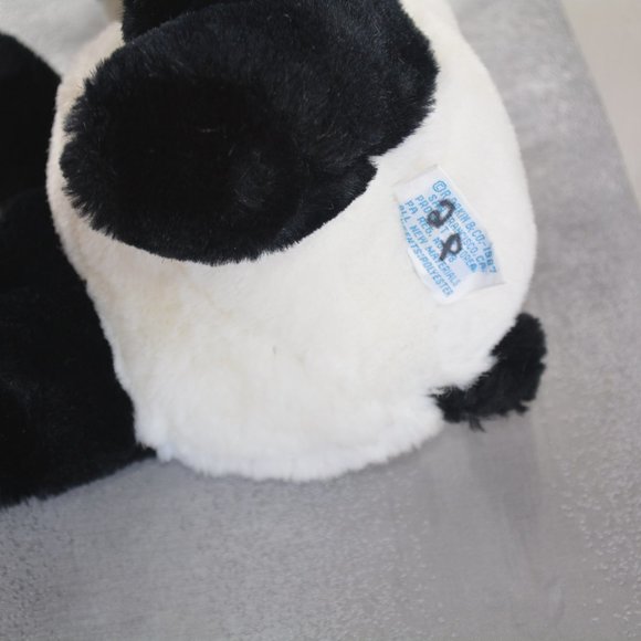 R. Dakin 1987 Panda Bear Teddy Plush Lovey 10" - Picture 7 of 8